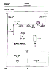08 - Wiring Diagram parts for Frigidaire Range MGF333SEWA from AppliancePartsPros.com