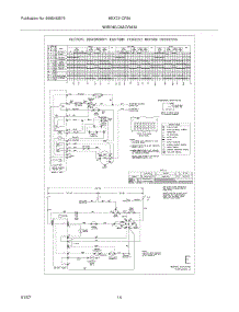 14 - Wiring Diagram parts for Frigidaire Washer Dryer Combo MEX731CFS0 from AppliancePartsPros.com