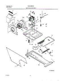 05 - Dry Mtr,Belt parts for Frigidaire Washer Dryer Combo MLXE42REW6 from AppliancePartsPros.com