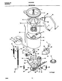 06 - Motor / Tub parts for Frigidaire Washer Dryer Combo MLXE42REW4 from AppliancePartsPros.com