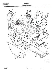 03 - Motor / Blower / Belt parts for Frigidaire Washer Dryer Combo MLXG62REW0 from AppliancePartsPros.com
