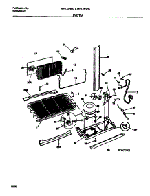 05 - System parts for Frigidaire Refrigerator MRT24NRCW0 from AppliancePartsPros.com