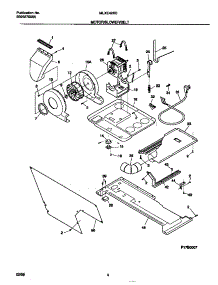 03 - Motor / Blower / Belt parts for Frigidaire Washer Dryer Combo MLXE42RED0 from AppliancePartsPros.com