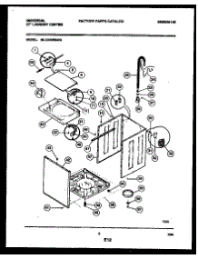 05 - Cabinet Parts parts for Frigidaire Washer Dryer Combo MLXG42RBW0 from AppliancePartsPros.com