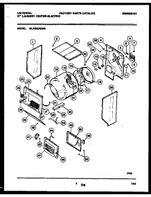 02 - Laundry Body Parts parts for Frigidaire Washer Dryer Combo MLXE62RBW0 from AppliancePartsPros.com