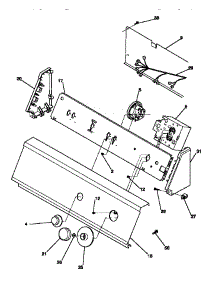 05 - Control Panel parts for Frigidaire Washer MWL411RBW3 from AppliancePartsPros.com