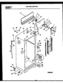 03 - Cabinet Parts parts for Frigidaire Refrigerator MRT21PNBW0 from AppliancePartsPros.com