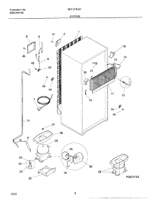 09 - System parts for Frigidaire Refrigerator MRT21NSHD3 from AppliancePartsPros.com