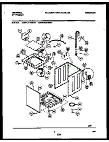 02 - Cabinet Parts parts for Frigidaire Washer MWL411RBW0 from AppliancePartsPros.com