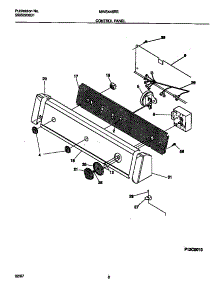 05 - Control Panel parts for Frigidaire Washer MWS445RES1 from AppliancePartsPros.com