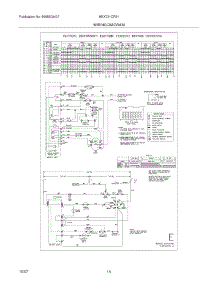 14 - Wiring Diagram parts for Frigidaire Washer Dryer Combo MEX731CFS1 from AppliancePartsPros.com
