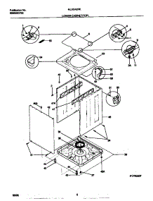 05 - Lower Cabinet / Top parts for Frigidaire Washer Dryer Combo MLXG42REW0 from AppliancePartsPros.com