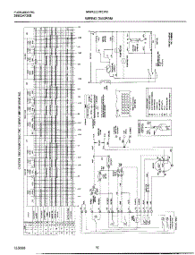 10 - Wiring Diagram parts for Frigidaire Washer MWX223REW3 from AppliancePartsPros.com