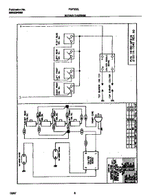 04 - Wiring Diagram parts for Frigidaire Cooktop PGP332LW3 from AppliancePartsPros.com
