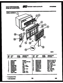 02 - Cabinet Parts parts for Frigidaire Dehumidifier ED508K7 from AppliancePartsPros.com
