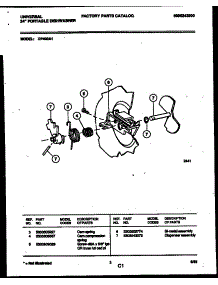 03 - Cam parts for Frigidaire Dishwasher DP400A1 from AppliancePartsPros.com