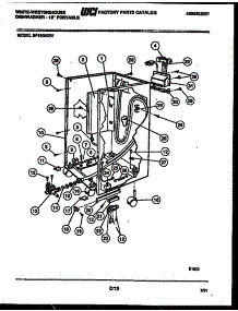 07 - Cabinet Parts parts for Frigidaire Dishwasher SP184NXR1 from AppliancePartsPros.com