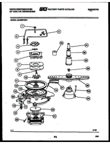 06 - Motor Pump Parts parts for Frigidaire Dishwasher SU200PXW1 from AppliancePartsPros.com