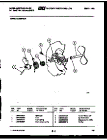 03 - Cam parts for Frigidaire Dishwasher SU150PXW1 from AppliancePartsPros.com