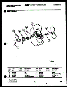 04 - Cam parts for Frigidaire Dishwasher SU180MXR1 from AppliancePartsPros.com