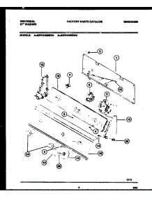 05 - Console And Control Parts parts for Frigidaire Washer MWX445MBD0 from AppliancePartsPros.com