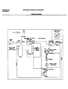 04 - Wiring Diagram parts for Frigidaire Dehumidifier MDH50WW1 from AppliancePartsPros.com
