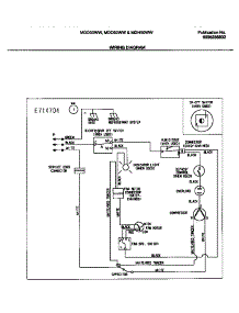 05 - Wiring Diagram parts for Frigidaire Dehumidifier MDH50WW1 from AppliancePartsPros.com