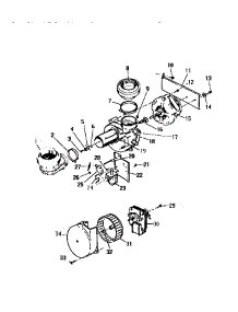 08 - Pump, Motor, & Components parts for Frigidaire Dishwasher SU210JXW2 from AppliancePartsPros.com