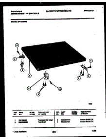 08 - Racks And Trays parts for Frigidaire Dishwasher SP184NXR2 from AppliancePartsPros.com