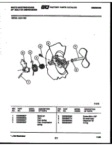 03 - Cam parts for Frigidaire Dishwasher SU211MR2 from AppliancePartsPros.com