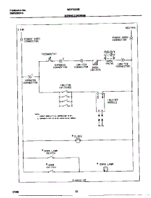 07 - Wiring Diagram parts for Frigidaire Range MGF333SEWC from AppliancePartsPros.com