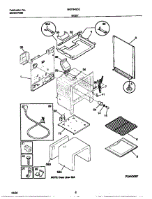 04 - Body parts for Frigidaire Range MGF345CESC from AppliancePartsPros.com