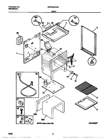 04 - Body parts for Frigidaire Range MGF345CESA from AppliancePartsPros.com