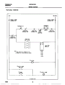 07 - Wiring Diagram parts for Frigidaire Range MGF345CESA from AppliancePartsPros.com
