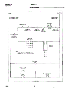 07 - Wiring Diagram parts for Frigidaire Range MGF345CESB from AppliancePartsPros.com