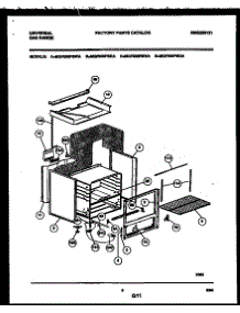 04 - Body Parts parts for Frigidaire Range MGF500PBWA from AppliancePartsPros.com
