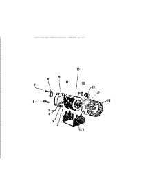 06 - Motor parts for Frigidaire Dryer DE650JDW1 from AppliancePartsPros.com