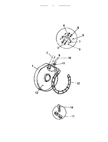05 - Heater Housing parts for Frigidaire Dryer DE800EDH1 from AppliancePartsPros.com