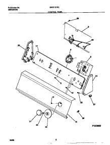 05 - Control Panel parts for Frigidaire Washer MWX121REW0 from AppliancePartsPros.com