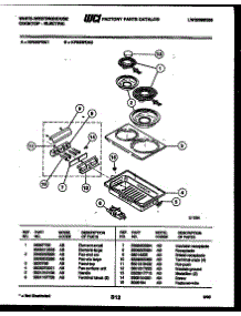 03 - Cooktop Parts parts for Frigidaire Cooktop KP933FDK1 from AppliancePartsPros.com