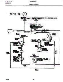04 - Wiring Diagram parts for Frigidaire Dehumidifier MDDQ50FW6 from AppliancePartsPros.com