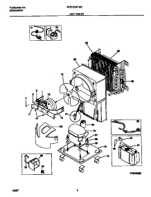03 - Unit Parts parts for Frigidaire Dehumidifier MDDQ50FW2 from AppliancePartsPros.com