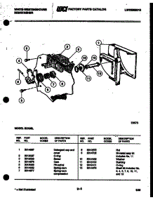 03 - Cam parts for Frigidaire Dishwasher SU180L from AppliancePartsPros.com