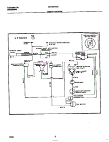 04 - Wiring Diagram parts for Frigidaire Dehumidifier MDH25WW2 from AppliancePartsPros.com