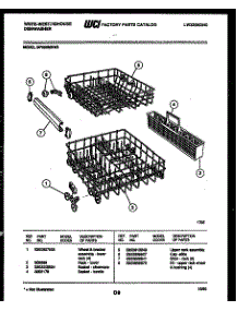 07 - Racks And Trays parts for Frigidaire Dishwasher SP560MXF3 from AppliancePartsPros.com