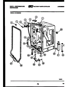 05 - Tub And Frame Parts parts for Frigidaire Dishwasher SU180MXR2 from AppliancePartsPros.com