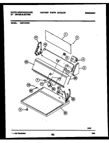 04 - Console And Control Parts parts for Frigidaire Dryer DE271KDW6 from AppliancePartsPros.com