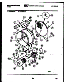 04 - Drum, Blower And Drive Parts parts for Frigidaire Dryer DC650EXW5 from AppliancePartsPros.com