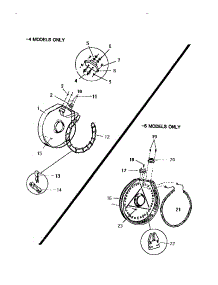 05 - Heater Housing parts for Frigidaire Dryer DE271EDW5 from AppliancePartsPros.com