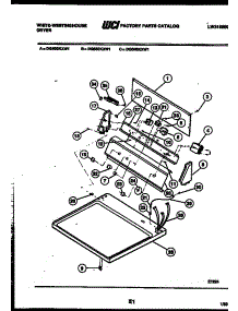 04 - Console And Control Parts parts for Frigidaire Dryer DG640KXW1 from AppliancePartsPros.com
